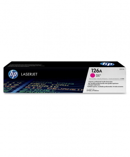 HP 126A LaserJet Toner Cartridge, magenta (CE313A)